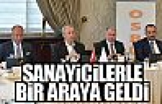 Başkan Yavaş sanayicilerle bir araya geldi