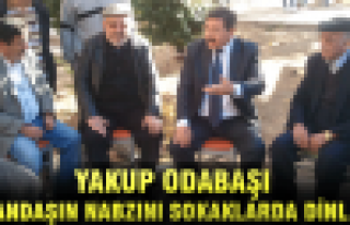 Başkan’dan sokak gezisi