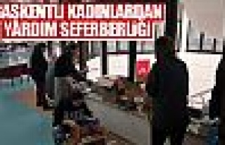 Başkentli kadınlardan sosyal yardım atağı!