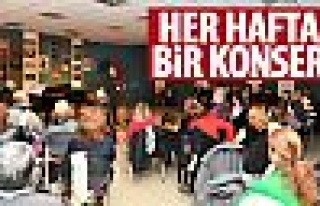 Başkent'te her hafta bir konser