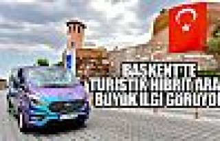 Başkent'te turistik hibrit araç büyük ilgi görüyor