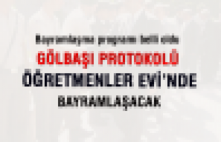 Bayramlaşma programı belli oldu