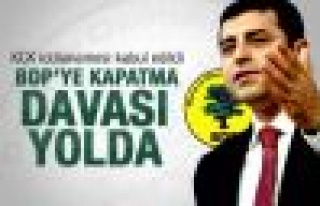 BDP'ye kapatma davası yolda 