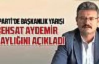 Behsat Aydemir de adaylığı açıkladı