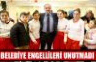 Belediye Engellileri Unutmadı