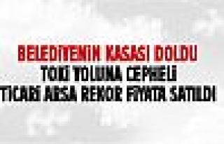 Belediyenin arsası rekor fiyata satıldı