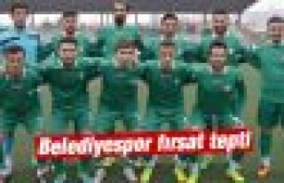 Belediyespor fırsat tepti