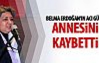 Belma Erdoğan annesini kaybetti