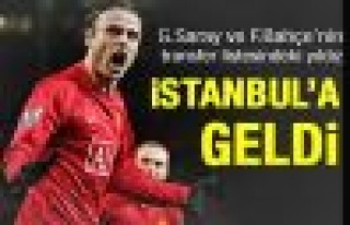 Berbatov İstanbul'da 