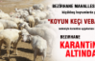 Bezirhane karantina altında