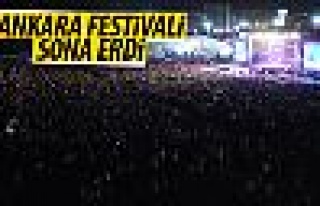 Büyük Ankara Festivali sona erdi