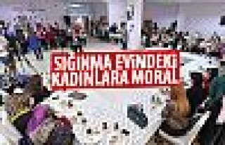 Büyükşehir sığınma evindeki kadınları unutmadı