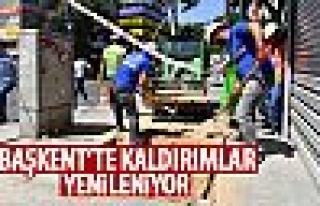 Büyükşehir'den kaldırımlara bakım onarım!