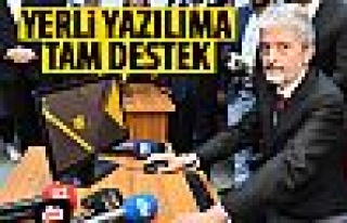 Büyükşehir'den yerli yazılıma destek