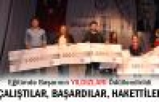 Çalıştılar, başardılar, hakettiler