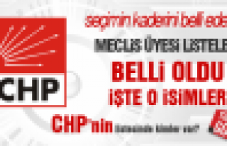 CHP 2014 yerel seçim Belediye Meclis Üyesi Aday...