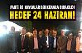 CHP 24 Haziran için tek yürek oldu