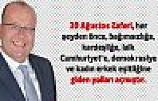 CHP İlçe Başkanı Elikesik'ten 30 Ağustos mesajı