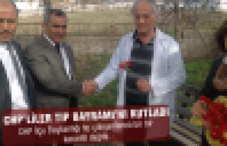 CHP'liler Tıp Bayramı'nı kutladı