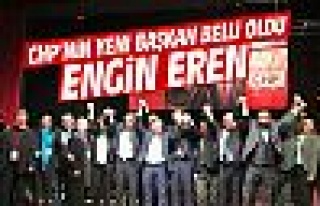 CHP'nin yeni ilçe başkanı Engin Eren oldu