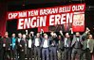 CHP'nin yeni ilçe başkanı Engin Eren oldu