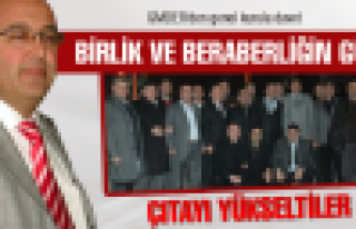 Çıtayı yükseltiler