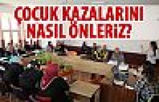 Çocuk kazalarını önleme semineri