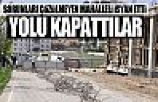 Çözümü yolu kapatarak buldular!