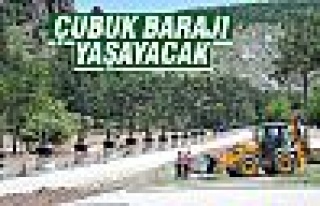 Çubuk Barajı'nda çevre düzenlemesi