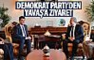 Demokrat Parti'den Başkan Yavaş'a ziyaret