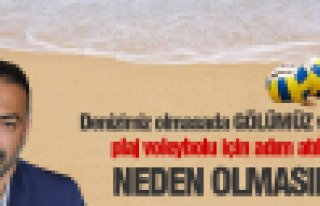 DENİZİM YOK AMA GÖLÜMÜZ VAR... NEDEN OLMASIN?...