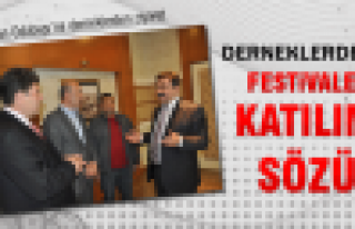 Derneklerden Festivale katılım sözü