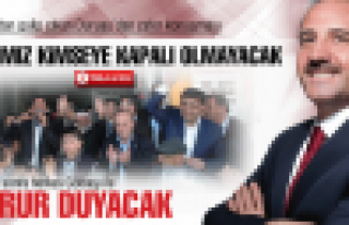 DURUAY: KAPIMIZ KİMSEYE KAPALI OLMAYACAK