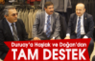 Duruay'a Tam Destek