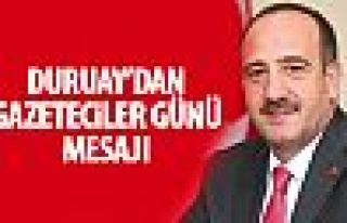 Duruay'dan 10 Ocak mesajı