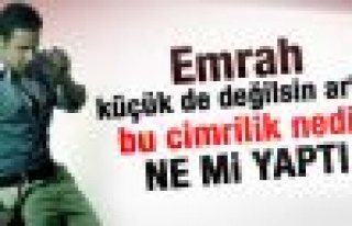 Emrah sipariş vermeden 3 saat oturdu