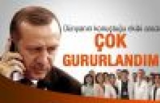 Erdoğan'dan doktorlara teşekkür telefonu