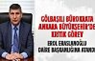 Erol Eraslanoğlu daire başkanı oldu