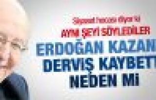 Ersin Kalaycıoğlu: Erdoğan oy aldı Derviş alamadı...