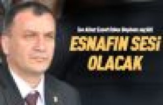 Esnaf Odası Başkanı İsa Albut Seçildi