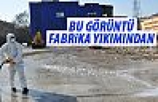 Fabrika yıkımı için önlemler alınıyor