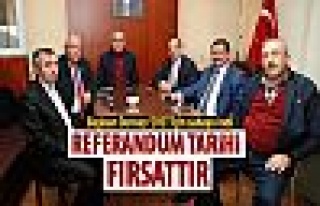 Fatih Duruay: Referandum tarihi bir fırsattır