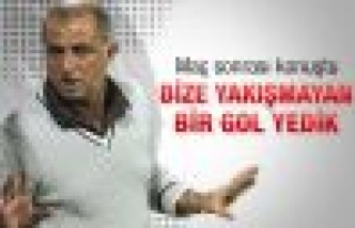 Fatih Terim: Bize yakışmayacak bir gol yedik 