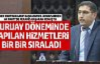 Feramis Başaran Duruay döneminin hizmetlerini bir...