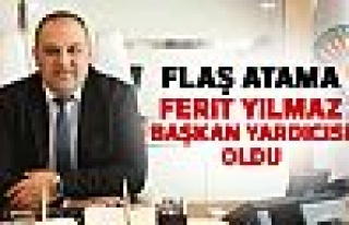 Ferit Yılmaz Belediye Başkan Yardımcısı oldu