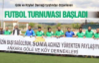 Futbol Turnuvası başladı