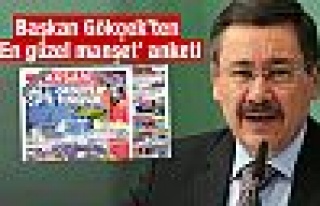 Gökçek'ten manşet anketi