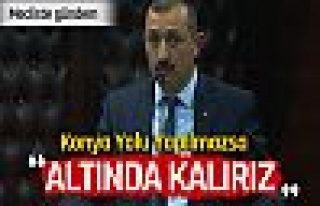 Gökhan Koçak: Altında kalırız