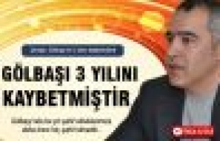 Gölbaşı 3 yılını kaybetmiştir