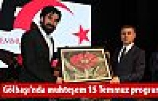 Gölbaşı Belediyesi 15 Temmuz şehitlerini andı